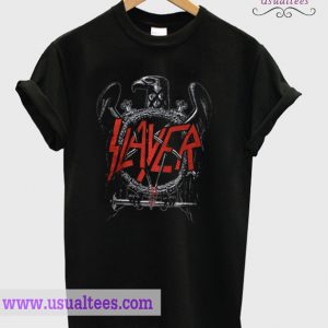 Slayer Black Eagle Band T Shirt