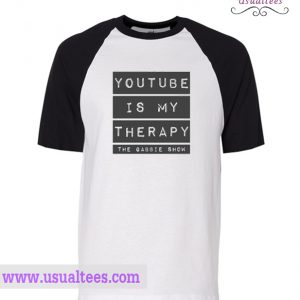 Youtube Is My Theraphy Shirt