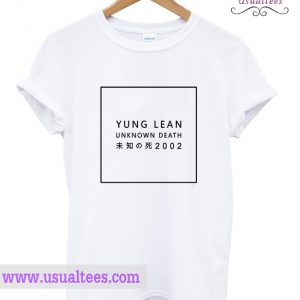 Yung lean unknown death T Shirt