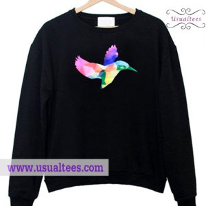 Bird Geometric Rainbow Sweatshirt