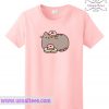Pushen Cat With Donuts T Shirt