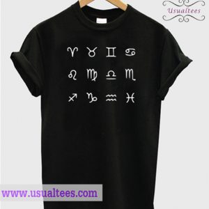 Zodiac Sign T Shirt