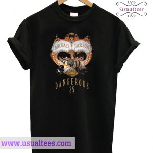 Michael Jackson Dangerous 25 T-shirt