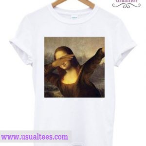 Mona Lisa Dabbing T Shirt