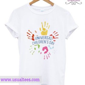 Universal Hand Childrens Day T shirt