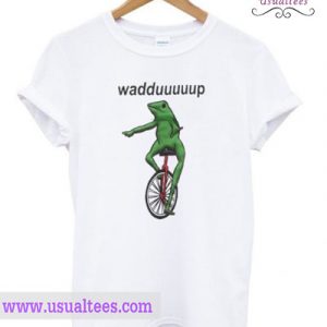 Wadup frog t-shirt