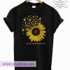 Autism Sunflower Accept Understand Love T shirt