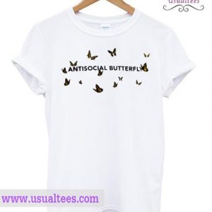 Antisocial Butterfly T shirt