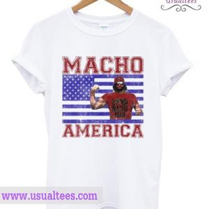 Macho Man Macho America T shirt