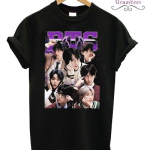 Vintage BTS Bangtan Boys Homage T-shirt