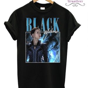 Vintage Black Widow Homage T-Shirt