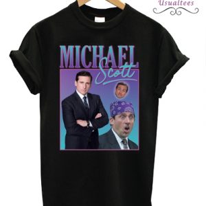 Vintage Michael Scott Homage T-shirt