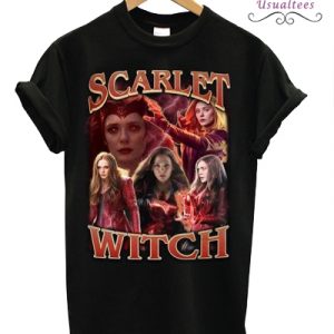 Vintage Scarlet Witch Wanda Vision Homage T-shirt