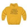 Leave Them All Behind For A life Of Sundays (Back) Hoodie cho
