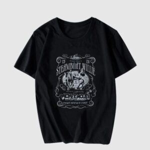 Mickey Mouse Steamboat Willie T Shirt AA